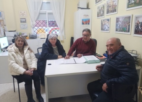 Reuni&oacute;n con Verdes Equo Rota