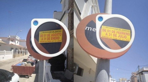 Este domingo cambia el margen de aparcamiento en muchas calles de Rota