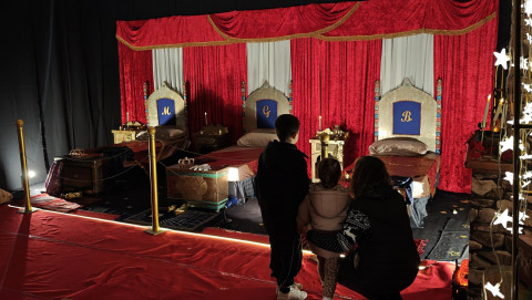 El dormitorio de los Reyes Magos abre sus puertas para ser visitado
