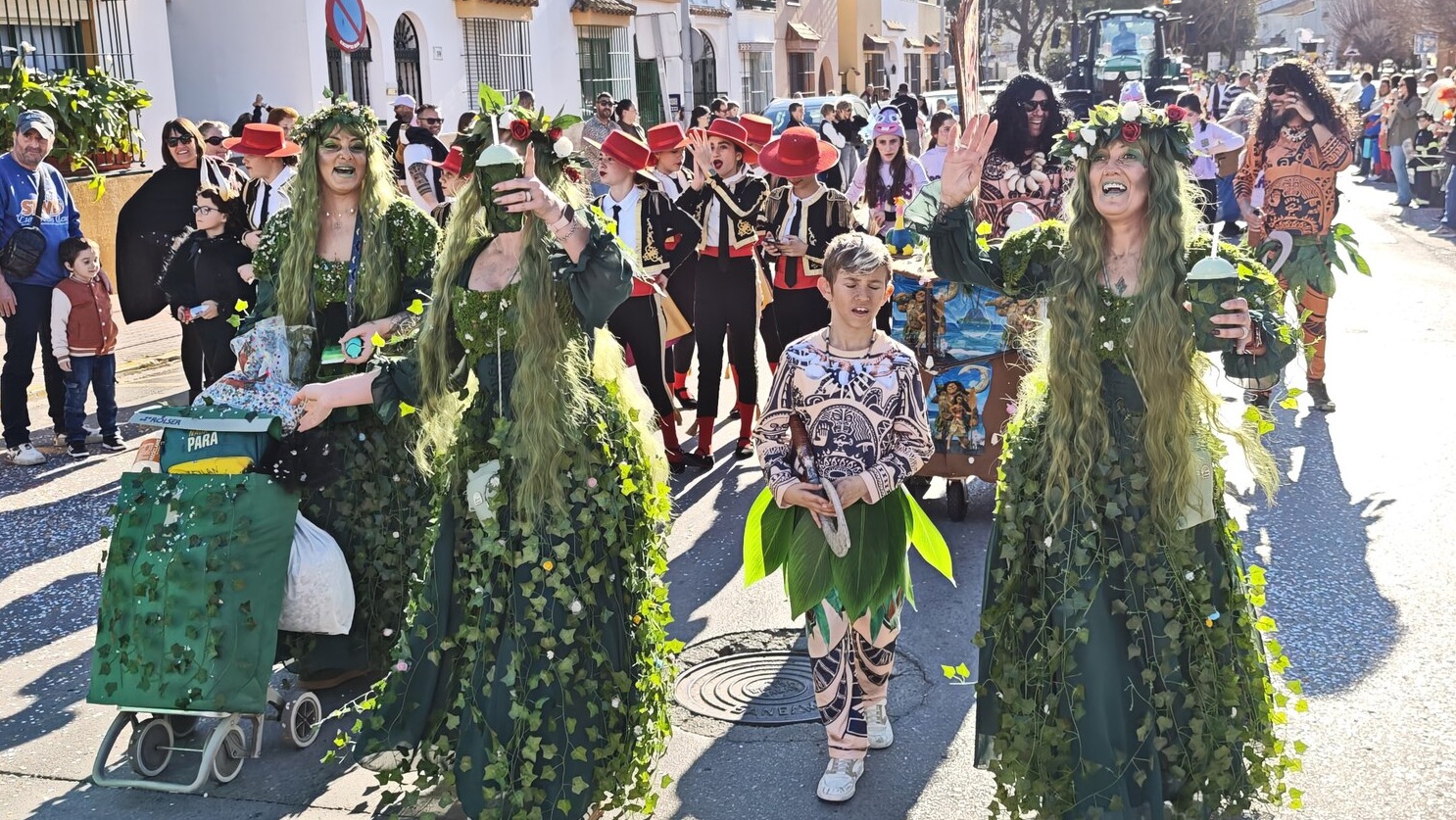 Rota despidi&oacute; su Carnaval 2026 con una colorida cabalgata de disfraces