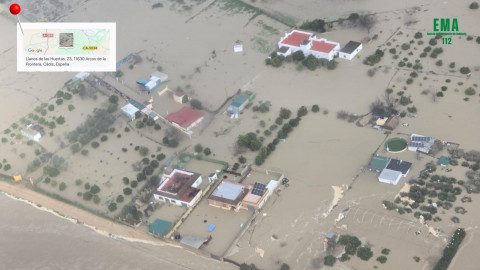Rota se moviliza para ayudar a los pueblos de la provincia afectados por el temporal