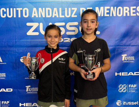 Indira Esquivel se alza subcampeona en la tercera prueba del Circuito Andaluz de P&aacute;del de Menores