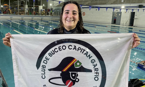 La rote&ntilde;a Noelia P&eacute;rez, reconocida como deportista de alto nivel (DAN) en Actividades Subacu&aacute;ticas en el BOE