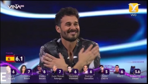 Anto&ntilde;ito Molina conquista el  Festival "Vi&ntilde;a del Mar" en la primera noche de competencia