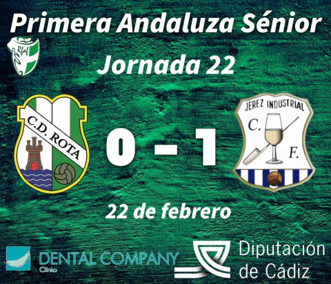 El Rota pierde de nuevo en casa, esta vez ante el Jerez Industrial por un gol