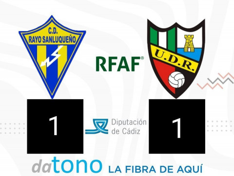 Empate en el partido que enfrent&oacute; a la Rote&ntilde;a y el Rayo Sanluque&ntilde;o