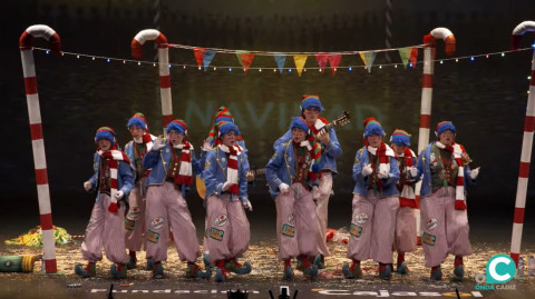 La chirigota infantil de Rota se lleva el primer acc&eacute;sit del COAC y el premio L&aacute;piz M&aacute;gico por uno de sus pasodobles