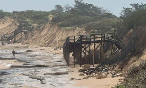 El temporal sigue causando graves da&ntilde;os en el litoral rote&ntilde;o