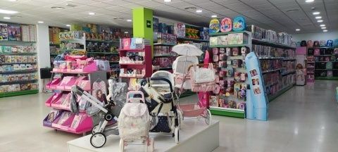 Una zona de la jugueter&iacute;a en su nuevo emplazamiento