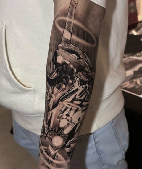 El tatuaje con el que ha conseguido el tercer premio