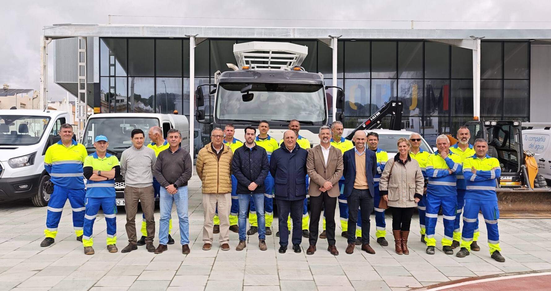 Aqualia completa la renovaci&oacute;n de la flota de veh&iacute;culos incluida en el convenio con el Ayuntamiento de Rota