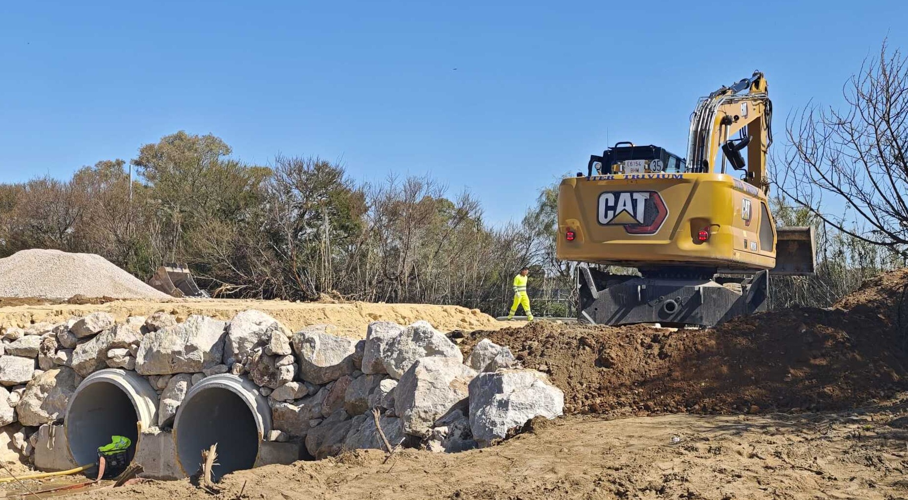 Las obras de la A-2075 entran en la &uacute;ltima fase, pero sin fecha de apertura al tr&aacute;fico anunciada