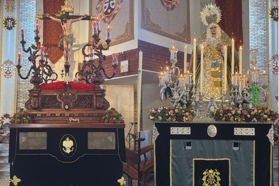 El Lunes Santo se prepara para ver al Cristo del Amor y la Esperanza del Calvario en procesi&oacute;n