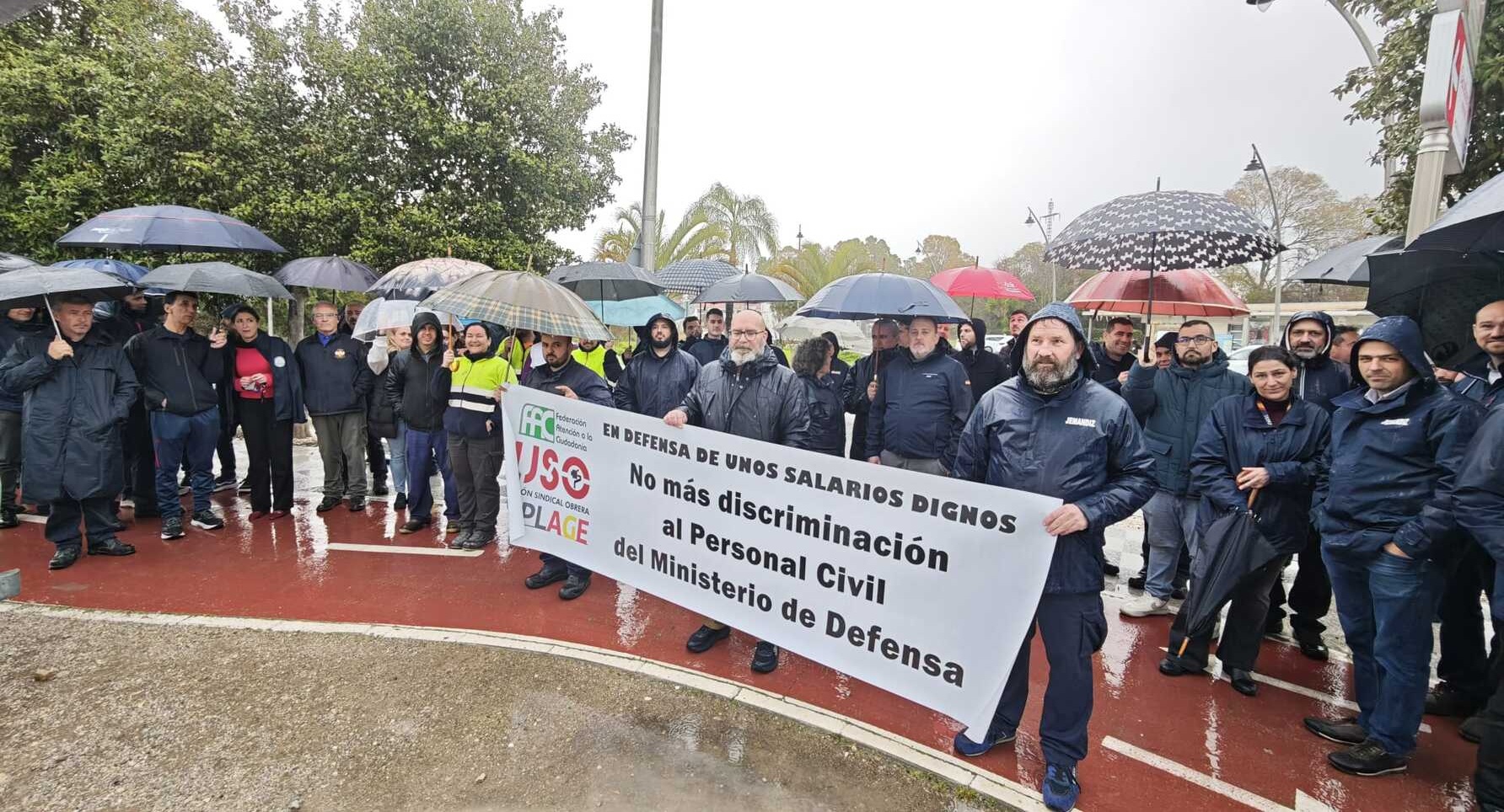 El personal civil de Defensa no se rinde en su reivindicaci&oacute;n por una equiparaci&oacute;n salarial justa