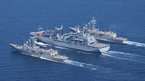 La Armada despliega las seis fragatas F-80  con base en Rota de forma simult&aacute;nea en varias operaciones