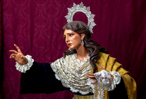 Una escultura del rote&ntilde;o Jonathan Alonso, entre las aspirantes al Premio "La Hornacina"