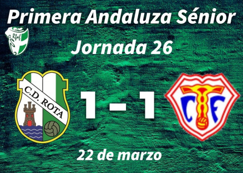 Empate del Rota en casa ante el Trebujena C.F.