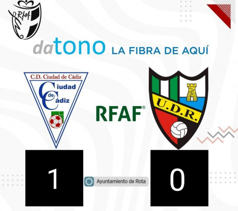 La Rote&ntilde;a pierde ante el Ciudad de C&aacute;diz