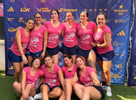 El equipo femenino del Club P&aacute;del Rota Bah&iacute;a de C&aacute;diz llega a la fase Interseries de las Series Nacionales