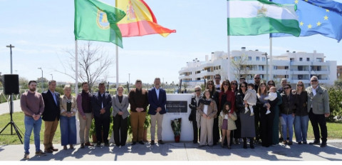 Inaugurado el parque "Ciclista Miguel &Aacute;ngel Prua&ntilde;o", emotivo homenaje al rote&ntilde;o atropellado
