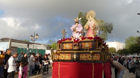 Jes&uacute;s de la Redenci&oacute;n y la Estrella de San Antonio, preparados para procesionar este S&aacute;bado de Pasi&oacute;n