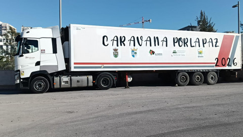 La "Caravana por la paz" llena de solidaridad para el pueblo saharaui ha partido desde Rota