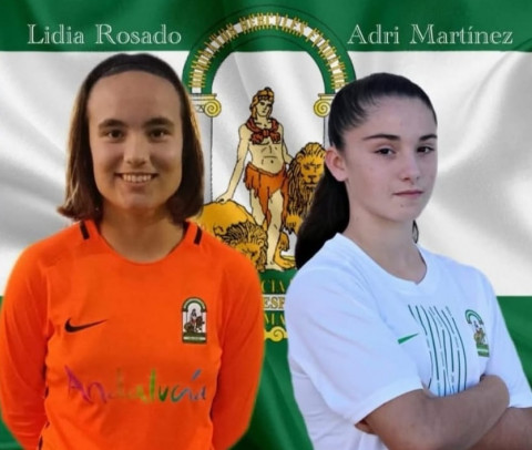 Las futbolistas Adriana Mart&iacute;nez y Lidia Rosado, de nuevo convocadas para la fase decisiva del Campeonato de Espa&ntilde;a Sub 14 y Sub 16 femenino