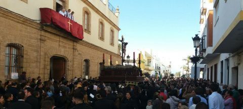 El Cristo del Amor en su salida