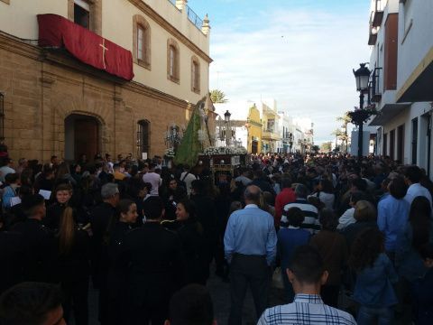 La Esperanza del Calvario en su salida