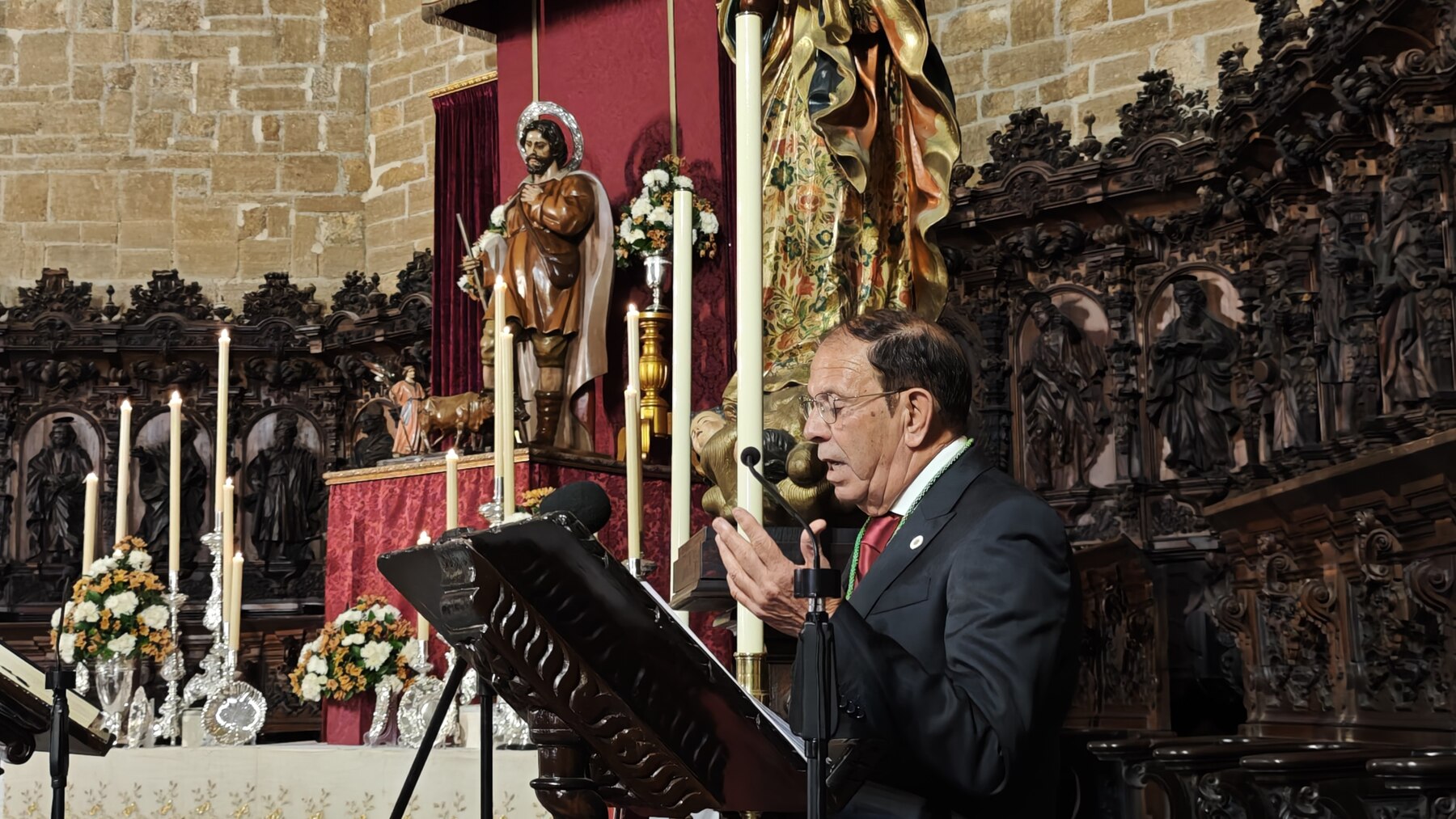 Manuel S&aacute;nchez Mendoza pronuncia un preg&oacute;n de San Isidro con especial menci&oacute;n a la gente del campo