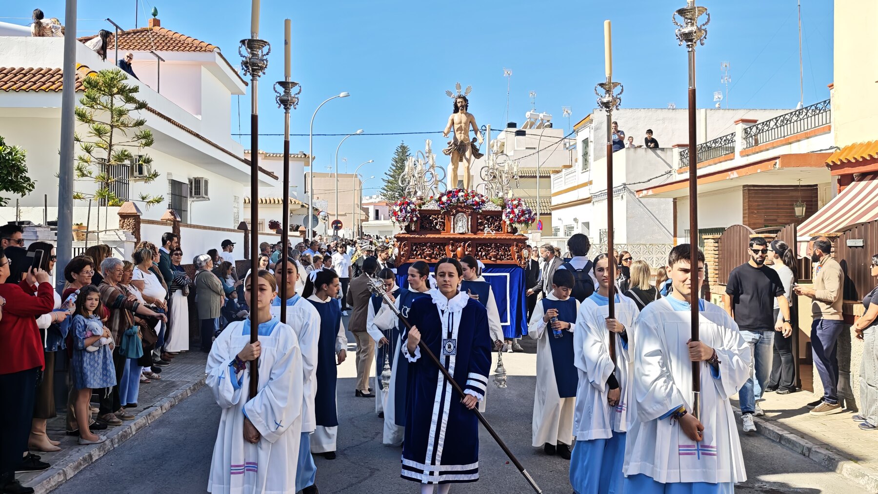 El Resucitado puso fin a una Semana Santa plena