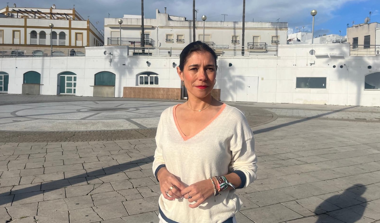 Auxiliadora Izquierdo asegura que la APPA no pod&iacute;a hacer nada en los locales de la muralla hasta recuperar las llaves ayer