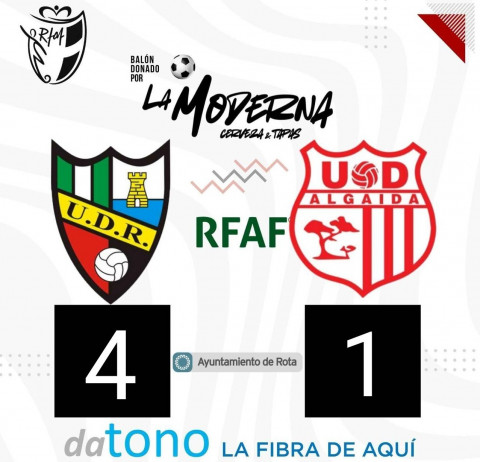 Goleada de la Rote&ntilde;a a la Algaida