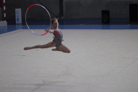 Dos medallas de plata y dos bronce para las gimnastas de la EFI en el Torneo de Gimnasia R&iacute;tmica de Palomares del R&iacute;o