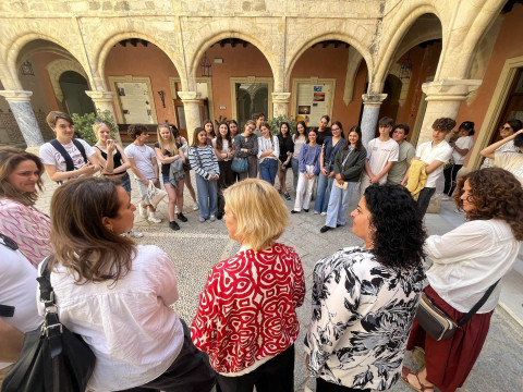 Estudiantes suecos visitan Rota gracias a un programa de intercambio con los Salesianos