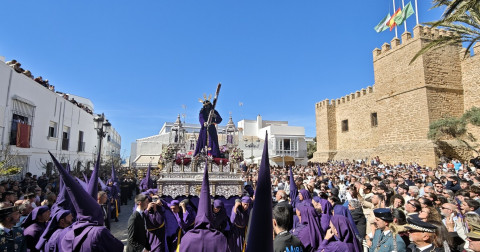 Rota vive una Madrug&aacute; de reencuentro con el Se&ntilde;or de Rota y Amargura