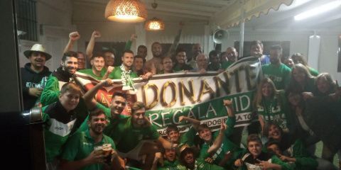 Celebraci&oacute;n por el ascenso