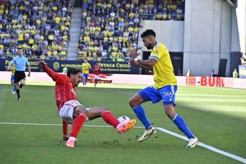 Imagen del Cádiz CF en su último partido. Foto: web Cádiz CF
