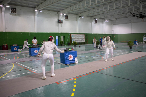 Rota acoge estos d&iacute;as el XXXIII Campeonato Nacional Militar de Esgrima