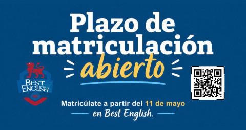 La Academia Best English abre el plazo de matr&iacute;cula para el pr&oacute;ximo curso 2026/27 con plazas limitadas