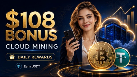 &iexcl;Reg&iacute;strese ahora y reciba una recompensa de $108! El oro digital vuelve a estar en auge: la miner&iacute;a en la nube es la &uacute;ltima tendencia, permiti&eacute;ndole ganar USDT sin necesidad de inversi&oacute;n
