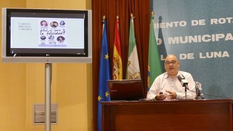 Cartel del primer spot presentado por Javier Sánchez