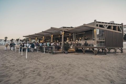 Cocomare Beach, en la playa del Chorrillo