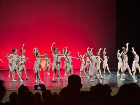 Alumnas en el espectáculo