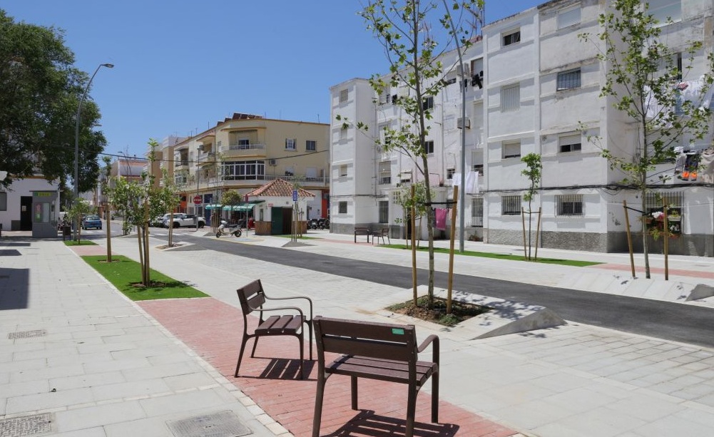 La barriada San Antonio abre al tr&aacute;fico con espacios renovados