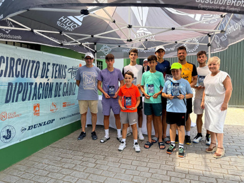 El Playa de la Luz Tenis Club despide una brillante 5&ordf; Prueba del IV Circuito de Tenis Diputaci&oacute;n de C&aacute;diz