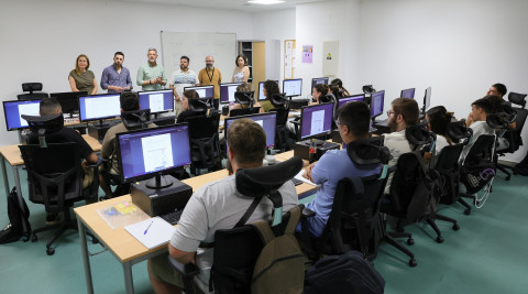 El programa de empleo y formaci&oacute;n "Rota Futuro" echa a andar con 15 alumnos