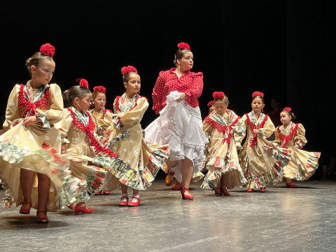 "Aires Flamencos" despidi&oacute; el curso con el espect&aacute;culo "La semblanza de un r&iacute;o"