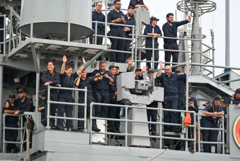 La fragata "Canarias" vuelve a la Base de Rota tras cinco meses en la Operaci&oacute;n "Atalanta"