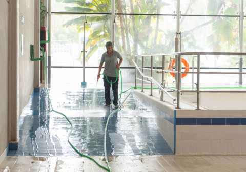 La piscina municipal cierra hasta principios de julio por trabajos de mantenimiento